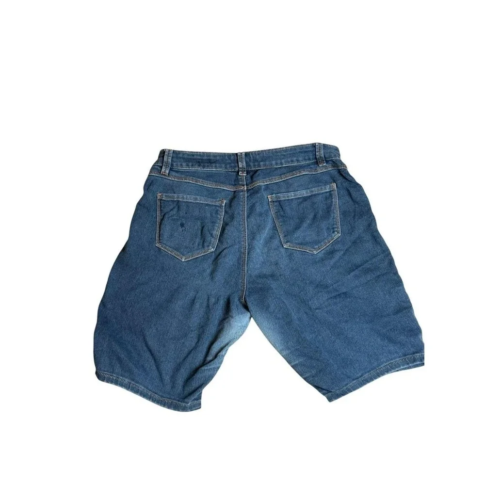 d.jeans Women's Denim Shorts Size 10 Blue Jean Shorts Stretch Mid‎ Rise